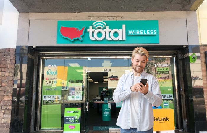 Total wireless shop