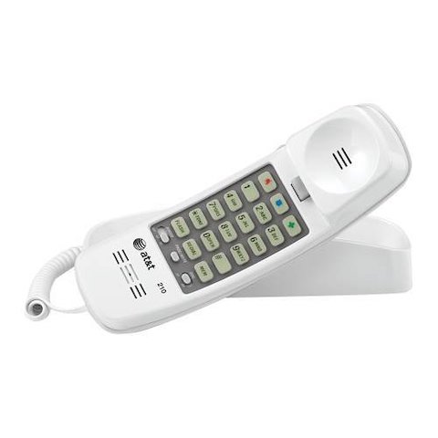 AT&T 210M Trimline Corded Telephone