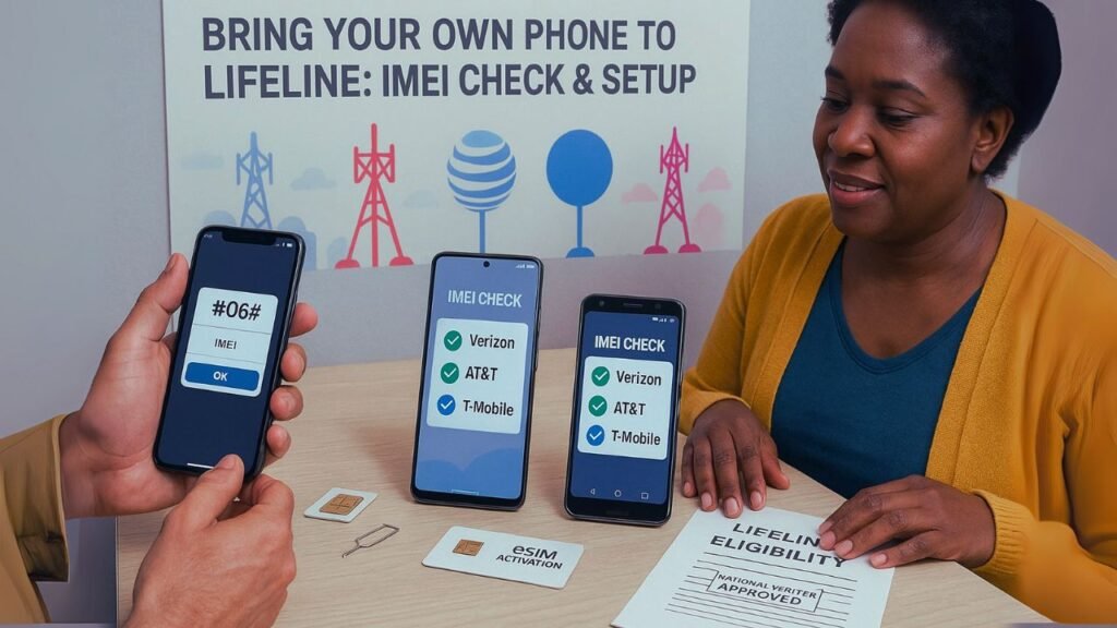 Bring Your Own Phone To Lifeline: IMEI Check & Setup On Verizon/AT&T/T-Mobile Towers