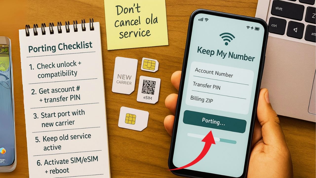 How to Keep Your Number When Switching Carriers: The Complete Porting