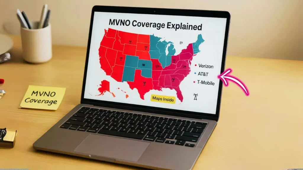 MVNO Coverage Explained Verizon vs AT&T vs T-Mobile Networks (Maps Inside)