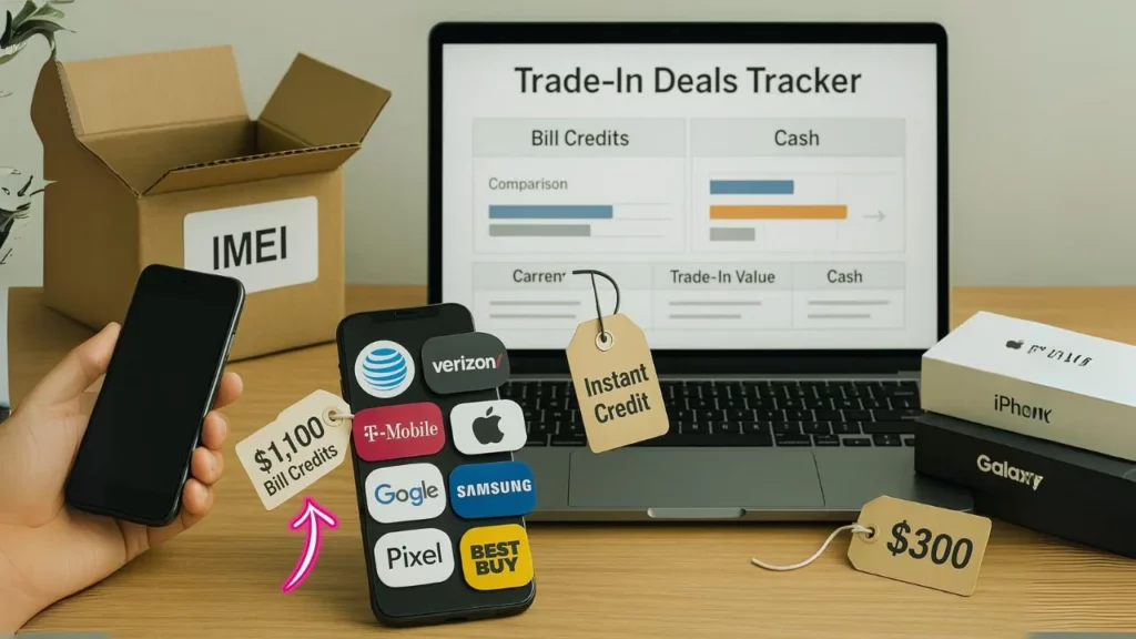 Phone Trade-In Deals Tracker Get the Highest Value at Carriers & Retailers