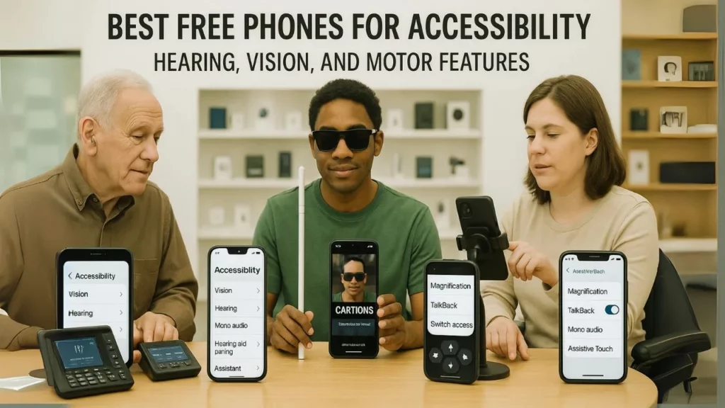 Best Free Phones For Accessibility Hearing, Vision, And Motor Features