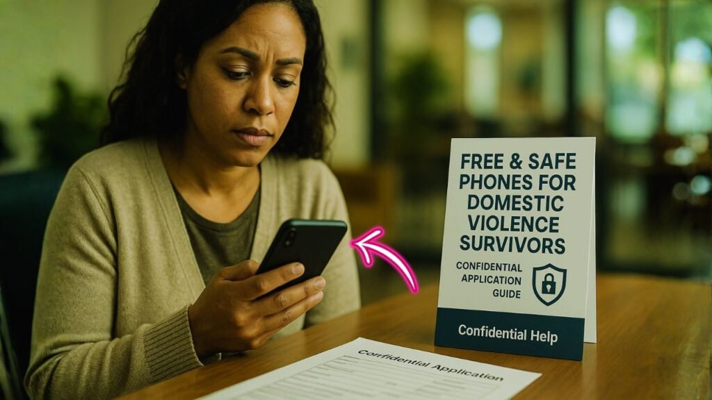 Free & Safe Phones For Domestic Violence Survivors: Confidential Application Guide
