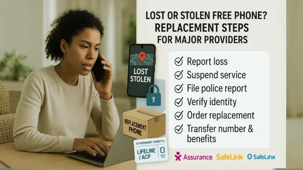 Lost Or Stolen Free Phone Replacement Steps For Major Providers