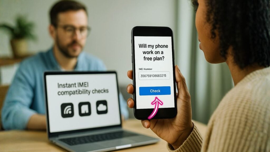 Will my phone work on a free plan Instant IMEI compatibility checks